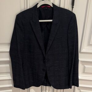 Hugo Boss Textured Black Blazer